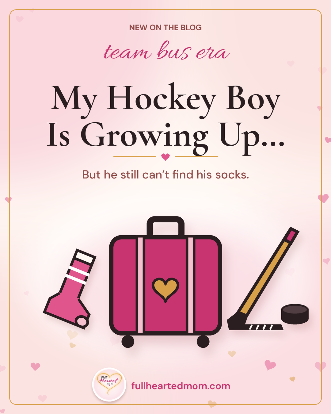 My Hockey Boy Is Growing Up… But He Still Can’t Find His Socks