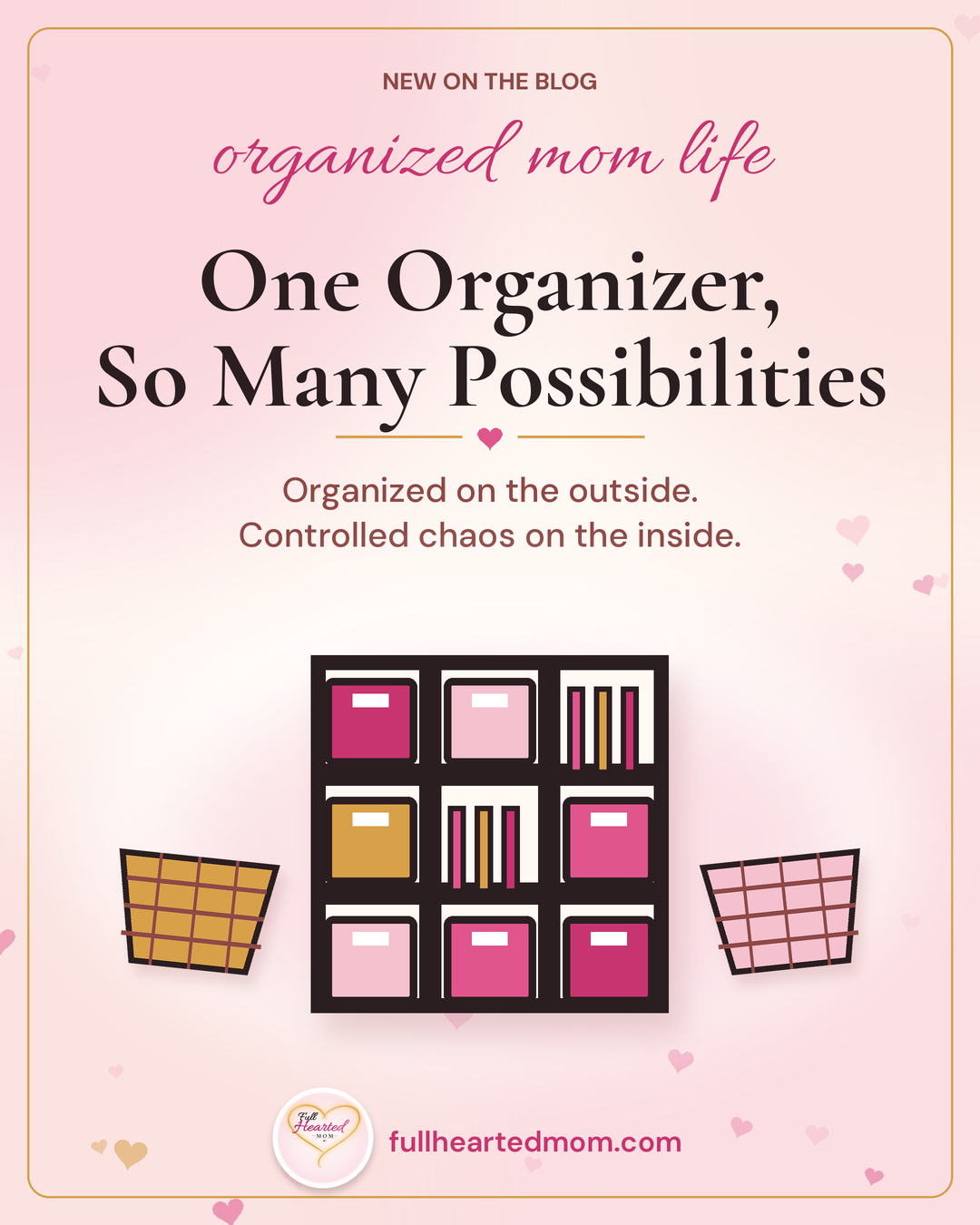 One Organizer, So Many Possibilities